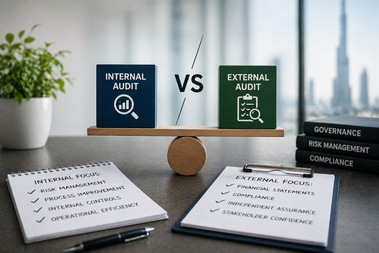 Internal vs External Audits: What UAE Businesses Need